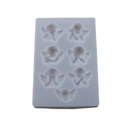 Angel Shaped Silicone Resin Mold DIY Clay UV Epoxy Resin Mold Pendant Jewelry Tool Mold 7 Pendant Silicone