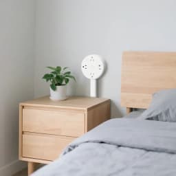 Eu Electrical Wall Plug Rotates Electrical Outlet Extender Adjustable Length Power Outlets Extender Power Socket For Nightstand