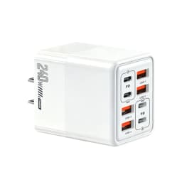 240W USB C Charger 8 Ports Fast Charging Phone Charger Adapter For iPhone Samsung Xiaomi Huawei EU/US/UK Plug Quick Wall Charger