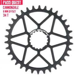 Pass Quest For CANNONDALE si ss 0mm 3mm Offset Bike Chainwheel 28T 30T 32T 34T 36T 38T 40T 42T bicycle Chainrings mtb Bike parts