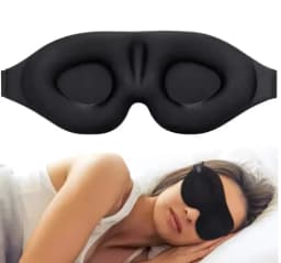3D Sad Frog Sleep Mask Natural Sleeping Eyeshade Cover Shade Eye Patch Women Men Soft Portable Blindfold Travel Eyepatch