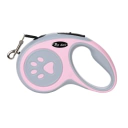 3m 5m Dog Paw Design Leash For Small Medium Large Dogs Outdoor Walking Puppy Strong Retractable Nylon Rope Yorkies Pet Supplies
