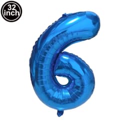 Balloon 1 Number Balloons Wild One Green Globe Blue Figure 1 Birthday Big Large 32 inch Red Rose Golden Silver Black Colorful
