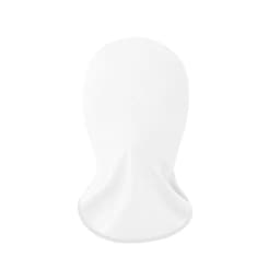 Summer Full Face Breathable Mask Translucent Visible Non-porous Face Cover Elastic Halloween Role Playing Headgear Ice Silk Hood