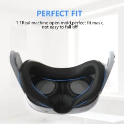 Silicone Blackout Light Blocking Immersion Nose Rest For Meta Quest 3 Nose Bridge Protective Cover Durable Nose Pad VR Accessory