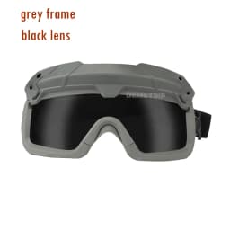 Tactical Glasses 2 Modes Airsoft Goggles Riding Eye Protection for Hiking Paintball Hunting Shooting Eyewear for FAST Helmets