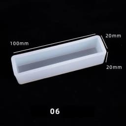 Cuboid Cube Resin Moulds Crystal Epoxy DIY Jewelry Pendant Storage Tray Square Rectangular Casting Accessories Silicone Mold