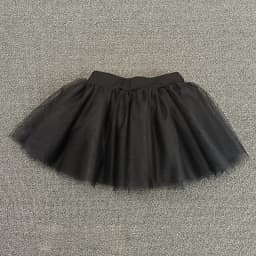 Girls Multi-Layer Mesh Tutu Skirt 360-Degree Big Skirt Shape Exquisite Lock-Stitch Edge Ballet Short Skirt