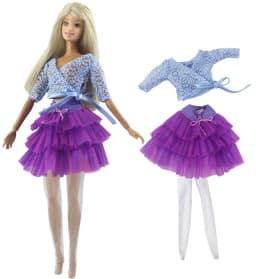 1 Set BABI Doll Clothes 1:6 Scale Dress Outfit for 11.5 inch 30cm Doll Many Style for Choice Gifts for Girls #2