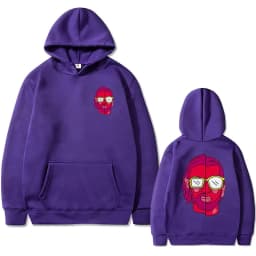 Le Monde Chico Double Sided Graphic Print Hoodie Album PNL French Rap Hip Hop Hoodies Clothes Men Women Fashion Brand Streetwear