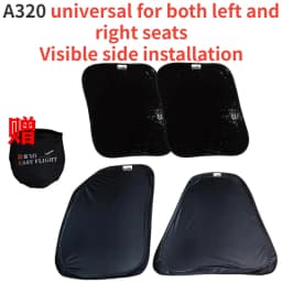 Airbus Cockpit Windows Sunshade Set For Airbus A320 330 319 provides shading, sun blocking, and thermal insulation