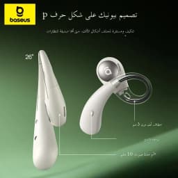 Baseus Eli Sport 2 Open-Ear Wireless Earphones Bluetooth 6.0 OWS Headphones Hi-Res with LDAC OWS Earphones Earhook Sport Earbuds
