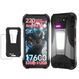 Unihertz Tank X Rugged Phone by 8849 Support 1080P Projector 220 Lumens Android 15 5G 17600mAh 32GB 512GB Dimensity 8200 50MP