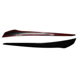 ABS Gloss Black Headlight Eyebrows Eyelid For BMW 3 Series E92 E93 3 Series 2007 2008 2009 2010 2011 2012 2013 2014