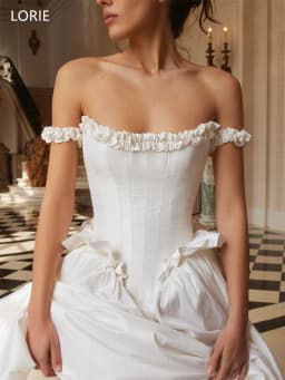 LORIE BOHO A-Line Wedding Dresses Off Shoulder with Glamorous Ruched Sleeveless 2025 Modern Exquisite Bridal Gown Customized