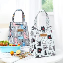 Oxford Cloth Insulated Lunch Bag Picnic Ice Pack Lunch Box Travel Bag Waterproof Camping Food Drink Cooler Bag Adult Kids
