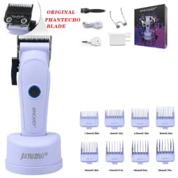 JUCAI Mini Candy Professional Hair Clipper for Men 7200RPM Brushless Motor Phantecho DLCBlade Base Charger Haircut Machine