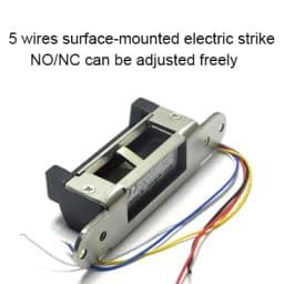 Original DC12V Stainless Steel Sturdiness Narrow Frame Fail-Secure ANSI Standard Electric Strike Lock Electronic Door Lock