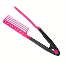 WANMEI 1/2pcs Shaped Straight Hair Comb Plastic Detangle Hair Styling Comb Folding DIY Hair Straightener Salon hair styling tool