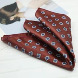 2026 Oversized Silky Pocket Square For Men 27CM Luxury Floral Dots Pocket Square Wedding Hanky Paisley Chest Towel Suits Scarf