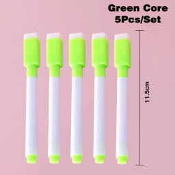 5Pcs/Set Erasable Whiteboard Marker Pen Colorful White Board Pen Graffiti Color Pen Office School Art Marker Stationery