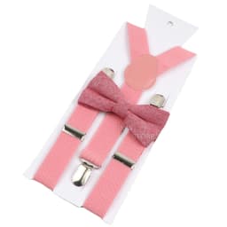 Adjustable Elastic Leather Suspenders Bowtie Set Men Women Sage Green Braces Straps For Wedding Y-Back Shirt Accessories Gift