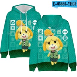 Hoodies men Animal Crossing 3D Sweatshirts Women pullover Cartoon Game Harajuku Funny Student's Hooded Spring/Autumn Tops