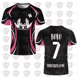 2026 New Jul T-shirts Ninetta Toto Pink Breathable Training Dp Football Jerseys Summer Fashion Casual Sports French Rapper Tees