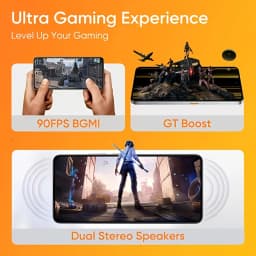realme P3 5G Smartphone 5260mAh Titan Battery, 45W Fast Charge, 120Hz eSports AMOLED display 50MP AI cameraSnapdragon 6 Gen 4 Chipset,