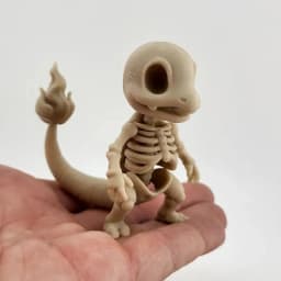 Pokemon Pikachu Gengar Action Figures Anime Skeletal Model Figures Charmander Mewtwo Snorlax Eevee Desktop Ornaments Kids Gift