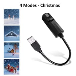 USB Christmas Projection Light Reindeer Projection Lamp switchable pattern design Reindeer Projection Lamp for Christmas Bedroom