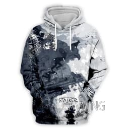 New Fashion Stalker Game 3D Printed Clothes Streetwear Men Hoodies Sweatshirt Fashion Hooded Long Sleeve Pullover Tops