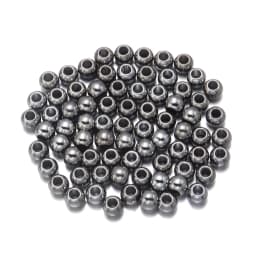 20-100Pcs/Lot 4-14mm High Quality CCB Round Beads Big Hole Bead Spacer Loose Bead For DIY Crafts Ornamen Making Clothing Accesso