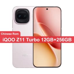 China Version iQOO Z11 Turbo 6.59” AMOLED Scree Snapdragon 8 Gen 5 100W 7600mAh Battery 200MP+32MP Camera With Multilingual NFC