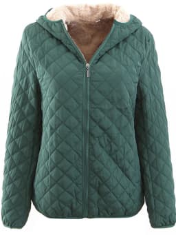 Johnature 2025 Spring 10 Color Women Basic Jackets Coat Female Zipper Fleece Women Cloths Loose Parkas Quality Parkas