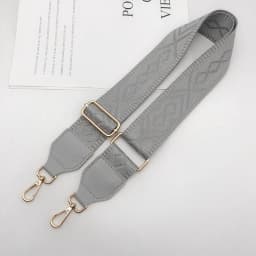 IGNICASE New Rhombus Wide Shoulder Strap Adjustable Solid Color Versatile Webbing Accessories Women's Bag Replacement Belt