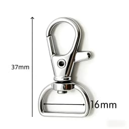5/50/100PCS Swivel Clasps Lanyard Snap Hooks Key Chain Clip Hook Metal Lobster Claw Clasp for Keychain Sewing Jewelry DIY Crafts