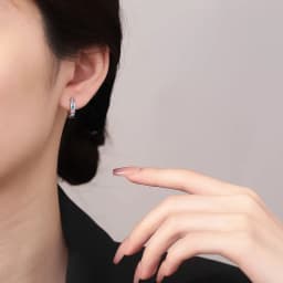 New 925 Sterling Silver Earrings Multiple Zircon for Women's Wedding Engagement Fine Fashion Jewelry Accessories Party Gift