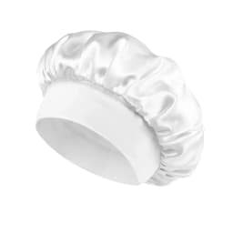 Satin Bonnets Night Sleeping Cap Large Elastic Wide Soft Band Colorful Silk Hat for Curly Hair Care Beauty Makeup for Women