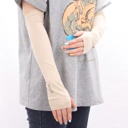 1 Pair Unisex Summer Finger Sleeve Ice Cool Wearing High Elastic Elbow Spring Outdoor Riding Fingerless Fishing Ice Silk Sleeves