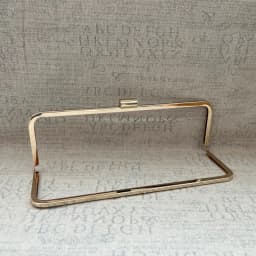 30cm Long Manual DIY Metal Purse Frame Square Handmade Hardware Vintage Rectangle Wallet Frame Handcraft Parts Material Gold