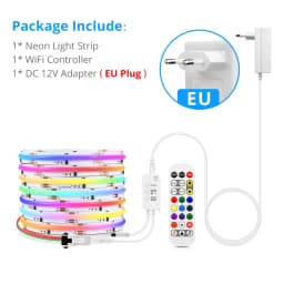 TUYA Smart DC12V RGBIC COB Strip Light 576LEDs/M WS2811 Support APP Voice Control Segmented Dimming Alexa Google Home Room Decor