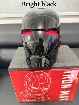 New War Machine Iron Man Helmet Mk5 Mk50 M17 Helmet Mask 1:1 Openable Voice Control Adult Cosplay Collection Ornament Gift