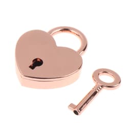 1Set Heart Shape Padlocks Luggage Hardware Locks With Key Lock For Travel Wedding Jewelry Box Diary Book Suitcase Christmas Gift
