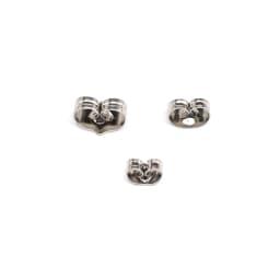 100Pcs/Lot 5 6 8mm Stainless Steel Earring Back Stopper Diy Accessories Earrings Stud Pin Caps Ear Plugging For Jewelry Making