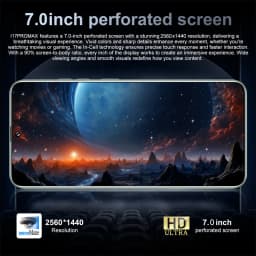 K-Touch Hot I17 Pro Max 7.0 HD Mobile Phones 8000mAh Smartphone 22GB+2TB Cell Phone Android 15 High-quality 5G Dual SIM 16+48MP Camera Cellphones