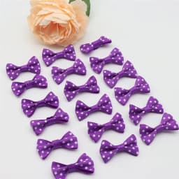 50/100pcs Size 2cmx3.5cm mini polka dot bow waist bow tie clothing diy accessories jewelry small bow tie headwear accessories