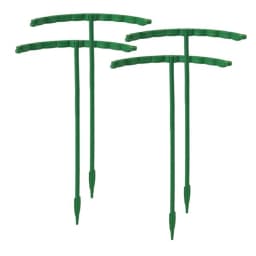 Plastic Plant Support Pile Stand Plant Support Pile for Flowers Greenhouses Arrangement Fixing Rod Holder Garden Tools