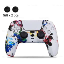 Silicone Cover Skin For PS5 Controller Anti-Slip Protective Rubber Case Shell Sleeve Grips Suit For PS5 slim Accessories