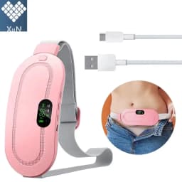 Portable Heated Massage Warming Palace Belt Intelligent Heating Waist Device for Girls Menstrual Period Auntie